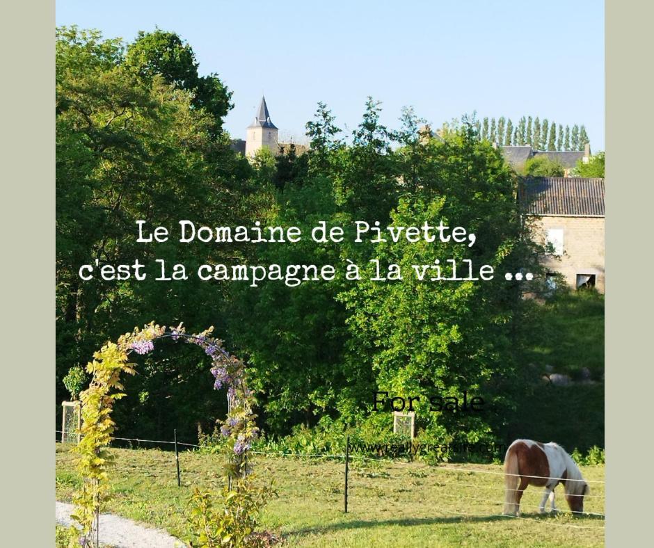 Le Domaine De Pivette Chambre Climatisee Et Insolite Avec Terrasse Privative Avranches Exterior foto